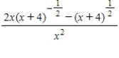 Perform the indicated operations and simplify the expression. ​   ​ A)    B)    C)    D)    E)   