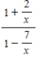 Perform the indicated operations and simplify the expression. ​ ​   ​ A)    B)    C)    D)    E)   