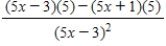 Simplify the expression. ​   ​ A)    B)    C)    D)    E)   