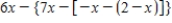 Perform the indicated operations and simplify the expression. ​   ​ A)    B)    C)    D)    E)   