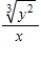 Rationalize the numerator of the expression. ​  