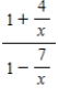 Perform the indicated operations and simplify the expression. ​  