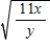 Rationalize the denominator of the expression. ​   ​ A)    B)    C)    D)    E)   