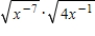 Rewrite the expression using positive exponents only.  