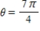 Determine a positive angle and a negative angle that are coterminal angles of the angle θ. Use degree measure. ​   ​   ​ Positive angle: __________° ​ Negative angle: __________°