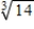 Estimate the value of the radical by using three iterations of the Newton-Raphson method with the indicated initial guess for the function. Round your answer to six decimal places, if necessary. ​   ;   ;  