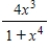 Integrate the power series for   to obtain a power series representation for the function   .