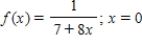 Find the Taylor series of the function at the indicated point. Give the interval of convergence for the series. ​  