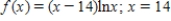 Find the Taylor series of the function at the indicated point. Give the interval of convergence for the series. ​  