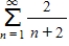 Use the integral test to determine whether the following series is convergent or divergent. ​  