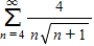 Determine whether the following series is convergent or divergent. ​  