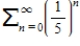 Consider the series ​   . ​ Determine whether the geometric series converges or diverges. ​ If it converges, find its sum.