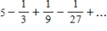 Consider the series ​   . ​ Determine whether the series converges or diverges. ​ If it converges, find its sum.