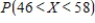 Suppose X is a normal random variable with   and   . Round your answers to four decimal places, if necessary. ​ Find   . ​   __________ ​ Find   . ​   __________ ​ Find   . ​   __________