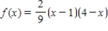 Find the mean of the random variable x associated with the probability density function over the indicated interval. ​   ;   ​ A)  ​   B)  ​   C)    D)  ​   E)  ​  