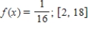 Find the median of the random variable x with the probability density function defined on the indicated interval I. The median of x is defined to be the number m such that   . Observe that half of the x-values lie below m and the other half lie above m. ​   ​ A)  ​   B)  ​   C)  ​   D)  ​   E)   
