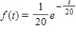 A study conducted by Uni-Mart, a mail-order department store, reveals that the time intervals in minutes between incoming telephone calls on its toll-free 600 line between 10 A.M. and 3 P.M. are exponentially distributed with probability density function   . ​ What is the probability that the time interval between successive calls is more than 5 min? Give the answer to four decimal places, if necessary.