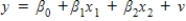 If the model   ​ satisfies the first four Gauss-Markov assumptions, then v has: A) ​a zero mean and is correlated with only x<sub>1</sub>. B) ​a zero mean and is correlated with x<sub>1</sub> and x<sub>2</sub>. C) ​a zero mean and is correlated with only x<sub>2</sub>. D) a ​zero mean and is uncorrelated with x<sub>1</sub> and x<sub>2</sub>.