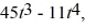 Rotational kinematics: The angular acceleration of a wheel is given in   by   where t is in seconds. If the wheel starts from rest at   when is the next time the wheel is at rest? A)  5.1 s B)  8.4 s C)  6.9 s D)  3.6 s