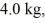 Equilibrium: A uniform sign is supported against a wall at point P as shown in the figure. If the sign is a square   on a side and its mass is   what is the magnitude of the horizontal force that the wall at P experiences?   A)  20 N B)  0.00 N C)  7.8 N D)  98 N
