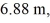 Work done by variable forces: A person pushes horizontally on a heavy box and slides it across the level floor at constant velocity. The person pushes with a 60.0 N force for the first   at which time he begins to tire. The force he exerts then starts to decrease linearly from 60.0 N to 0.00 N across the remaining   How much total work did the person do on the box? A)  619 J B)  826 J C)  495 J D)  925 J