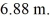 Work done by variable forces: A person pushes horizontally on a heavy box and slides it across the level floor at constant velocity. The person pushes with a 60.0 N force for the first   at which time he begins to tire. The force he exerts then starts to decrease linearly from 60.0 N to 0.00 N across the remaining   How much total work did the person do on the box? A)  619 J B)  826 J C)  495 J D)  925 J
