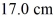 Two-dimensional motion: An electron moves with a constant horizontal velocity of   and no initial vertical velocity as it enters a deflector inside a TV tube. The electron strikes the screen after traveling   horizontally and   vertically upward with no horizontal acceleration. What is the constant vertical acceleration provided by the deflector? (The effects of gravity can be ignored.)  A)  2.5 × 10<sup>14</sup> m/s<sup>2</sup> B)  8.3 × 10<sup>2</sup> m/s<sup>2</sup> C)  1.4 × 10<sup>4</sup> m/s<sup>2</sup> D)  1.2 × 10<sup>14</sup> m/s<sup>2</sup>