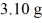 Radioactive dating: An archaeologist finds the <sup>14</sup>C in a sample of   of material to be decaying at 107 counts per second. A modern 1.00-g sample of the same material decays at 151 counts per second. The half-life of <sup>14</sup>C is 5730 y. How old is the sample? A)  12,200 y B)  8460 y C)  25,100 y D)  12,600 y