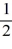 Quantum numbers: If an electron has spin quantum number m<sub>s</sub> = -   , what is the possible value for the orbital quantum number l of the electron? A)  0 B)  1 C)  2 D)  11 E)  All of the above numbers are possible.