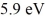 Lasers: A collection of atoms has 20% of the sample in a state   above the ground state. If these emit coherent radiation, what is the wavelength of the laser light produced? (c = 3.00 × 10<sup>8</sup> m/s, h = 6.626 × 10<sup>-34</sup> J ∙ s, 1 eV = 1.60 × 10<sup>-19</sup> J)  A)  210 nm B)  91 nm C)  340 nm D)  34 nm