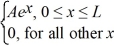 Normalization: A set of five possible wave functions is given below, where L is a positive real number. ψ<sub>1</sub>(x)  = Ae<sup>-</sup><sup>x</sup>, for all x ψ<sub>2</sub>(x)  = A cos x, for all x Ψ<sub>3</sub>(x)  =   ψ<sub>4</sub>(x)  =   ψ5(x)  =   Which of the five possible wave functions are normalizable? (There may be more than one correct choice.)  A)  ψ<sub>1</sub>(x)  B)  ψ<sub>2</sub>(x)  C)  ψ<sub>3</sub>(x)  D)  ψ<sub>4</sub>(x)  E)  ψ<sub>5</sub>(x) 