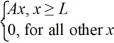 Normalization: A set of five possible wave functions is given below, where L is a positive real number. ψ<sub>1</sub>(x)  = Ae<sup>-</sup><sup>x</sup>, for all x ψ<sub>2</sub>(x)  = A cos x, for all x Ψ<sub>3</sub>(x)  =   ψ<sub>4</sub>(x)  =   ψ5(x)  =   Which of the five possible wave functions are normalizable? (There may be more than one correct choice.)  A)  ψ<sub>1</sub>(x)  B)  ψ<sub>2</sub>(x)  C)  ψ<sub>3</sub>(x)  D)  ψ<sub>4</sub>(x)  E)  ψ<sub>5</sub>(x) 