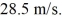 <strong>Free fall: A ball is projected upward at time t = 0.00 s, from a point on a roof 70 m above the ground and experiences negligible air resistance. The ball rises, then falls and strikes the ground. The initial velocity of the ball is   Consider all quantities as positive in the upward direction. The velocity of the ball when it is   above the ground is closest to</strong> A) - 38 m/s. B) - 30 m/s. C) - 23 m/s. D) - 15 m/s. E) - 45 m/s. <div style=padding-top: 35px> 
