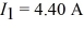 Ampere's law: A coaxial cable consists of an inner cylindrical conductor of radius R<sub>1</sub> = 0.040 m on the axis of an outer hollow cylindrical conductor of inner radius R<sub>2</sub> = 0.080 m and outer radius   The inner conductor carries current   in one direction, and the outer conductor carries current   in the opposite direction. What is the magnitude of the magnetic field at the following distances from the central axis of the cable? (μ<sub>0</sub> = 4π × 10<sup>-7</sup> T ∙ m/A) (a) At r = 0.060 m (in the gap midway between the two conductors) (b) At r = 0.150 m (outside the cable)