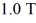 Ampere's law: A long, straight wire with   current flowing through it produces magnetic field strength   at its surface. If the wire has a radius R, where within the wire is the field strength equal to   of the field strength at the surface of the wire? Assume that the current density is uniform throughout the wire. (μ<sub>0</sub> = 4π × 10<sup>-7</sup> T ∙ m/A)  A)  0.36 R B)  0.060 R C)  0.64 R D)  0.030 R
