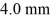 Ampere's law: A hollow cylinder with an inner radius of   and an outer radius of   conducts a 3.0-A current flowing parallel to the axis of the cylinder. If the current density is uniform throughout the wire, what is the magnitude of the magnetic field at a point   from its center? (μ<sub>0</sub> = 4π × 10<sup>-7</sup> T ∙ m/A)  A)  7.2 × 10<sup>-6</sup> T B)  8.0 × 10<sup>-6</sup> T C)  8.9 × 10<sup>-7</sup> T D)  7.1 × 10<sup>-8</sup> T
