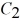 Capacitors in combination: Three capacitors, with capacitances   = 4.0 μF,   = 3.0 μF, and   = 2.0 μF, are connected to a 12 -V voltage source, as shown in the figure. What is the charge on capacitor   ?   A)  16 μC B)  32 μC C)  2.0 μC D)  8.0 μC E)  4.0 μC