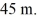 Addition and subtraction: You walk 53 m to the north, then turn 60° to your right and walk another   Determine the direction of your displacement vector. Express your answer as an angle relative to east. A)  63° N of E B)  50° N of E C)  57° N of E D)  69° N of E