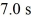 Shock waves: A jet aircraft, in level flight at constant speed, is observed directly overhead. A sonic boom is heard   later, at which time the line of sight to the aircraft forms a 56° angle with respect to the horizontal. The speed of sound is 325 m/s. What is the Mach number (the ratio of the speed of the jet to the speed of sound)  for the aircraft? A)  1.2 B)  1.8 C)  1.9 D)  2.1 E)  2.2