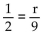 Solve the proportion. -  A) 9 B) 0.06 C) 4.5 D) 18