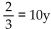 Solve the equation. -  A)    B)    C)    D)   