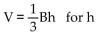 Solve the formula for the specified variable. -  A)    B)    C)    D)   