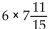 Perform the operation and reduce to lowest terms. -  A) 1   B)    C)    D)   