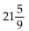 Write each mixed number as an improper fraction. -  A)    B)    C)    D)   