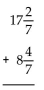 Add. Write the answer in lowest terms. -  A)    B)    C)    D)   