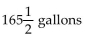 <strong>Solve the problem. Tim needs to apply gallons of herbicide per acre of soybeans. How many gallons of herbicide are needed for 220 acres?</strong> A)167 gallons B)770 gallons C) D)