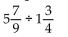 Perform the operation and reduce to lowest terms. -  A)    B)    C)    D)   