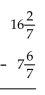 Subtract. Write the answer in lowest terms. --   A)    B)    C)    D)   
