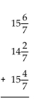 Add. Write the answer in lowest terms. -  A) 45 B)    C)    D)   