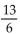Change the improper fraction to a whole or mixed number. -  A)    B)    C)    D)   
